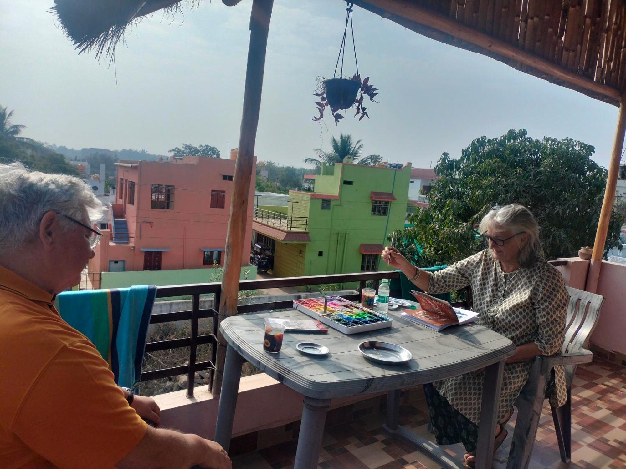Prajwal Home Stay Hampi Ngoại thất bức ảnh